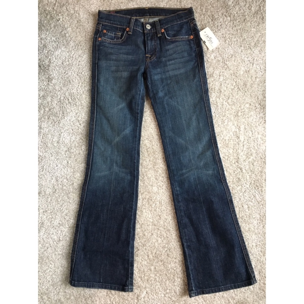 NWT 7 for All Mankind Girls Flare Jeans size 10
